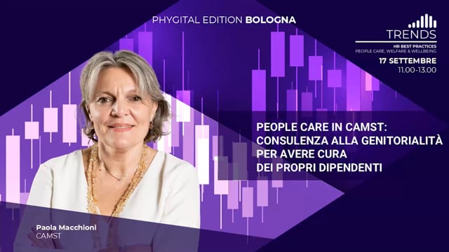 People care in CAMST: consulenza alla genitorialità per ave ...