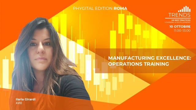 Manufacturing excellence: operations training - AVIO