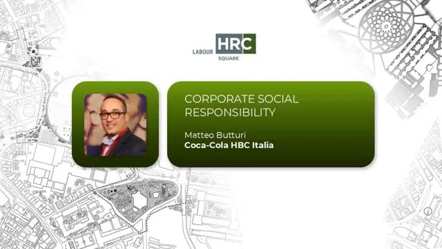 Corporate Social Responsibility COCA-COLA HBC ITALIA