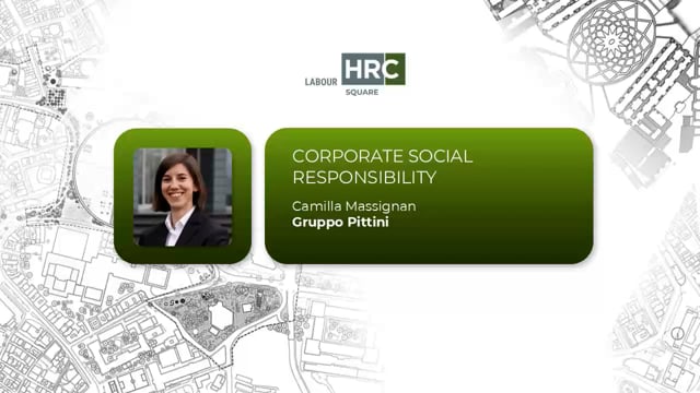 Corporate Social Responsibility GRUPPO PITTINI