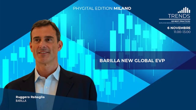 Barilla new global EVP – BARILLA