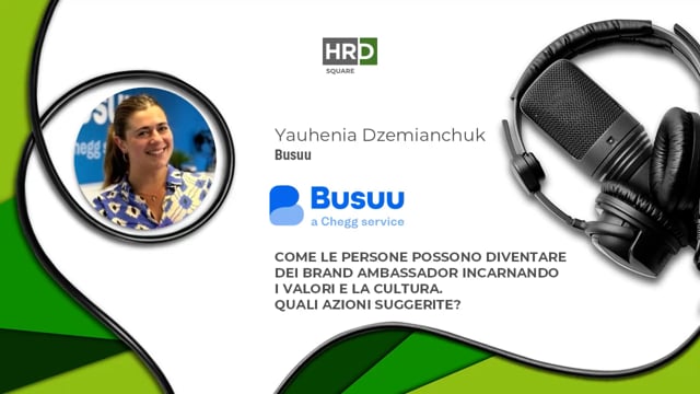 Diventare brand ambassador incarnando valori e cultura - BUS ...