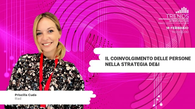 Il coinvolgimento delle persone nella strategia DE&I - iliad