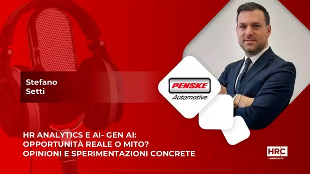 HR analytics e Ai - gen Ai - PENSKE AUTOMOTIVE ITALY