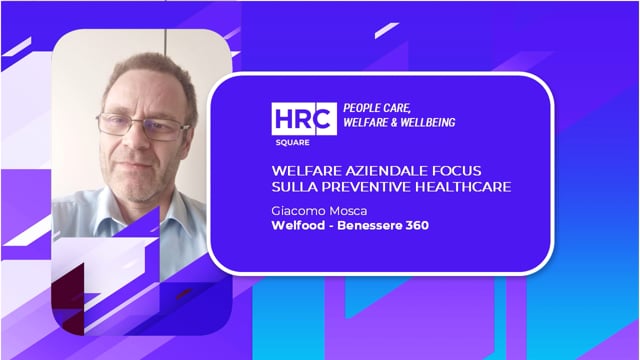 Welfare aziendale focus sulla preventive healthcare WELFOOD  ...