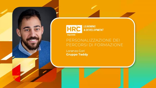 Personalizzazione dei percorsi di formazione GRUPPO TEDDY