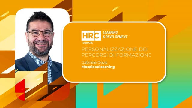 Personalizzazione dei percorsi di formazione MOSAICOELEARNIN ...