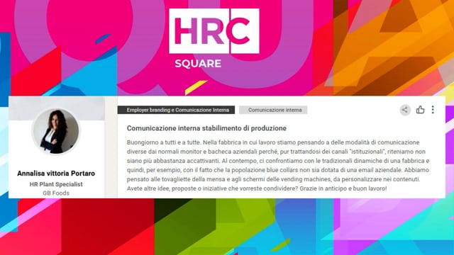 Comunicazione interna stabilimento di produzione LILLY ITALI ...