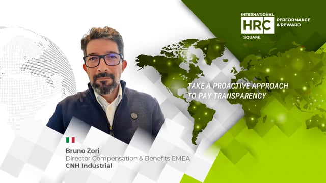 TAKE A PROACTIVE APPROACH TO PAY TRANSPARENCY CNH INDUSTRIAL
