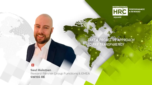 TAKE A PROACTIVE APPROACH TO PAY TRANSPARENCY SWISS RE