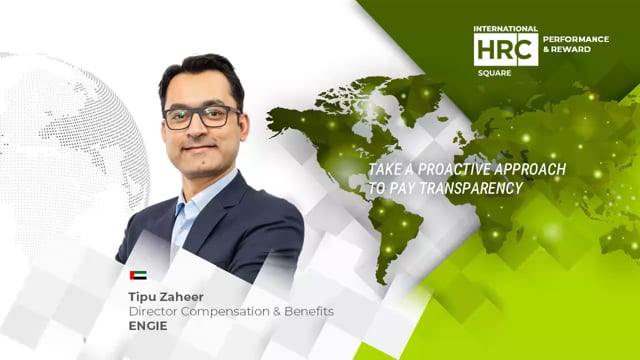 TAKE A PROACTIVE APPROACH TO PAY TRANSPARENCY ENGIE