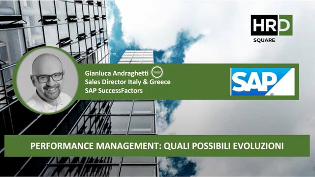 Performance management, quali possibili evoluzioni SAP Succe ...