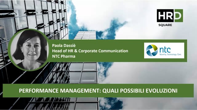 Performance management, quali possibili evoluzioni NTC PHARM ...