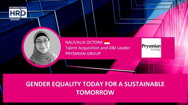 Gender Equality Today For A Sustainable Tomorrow