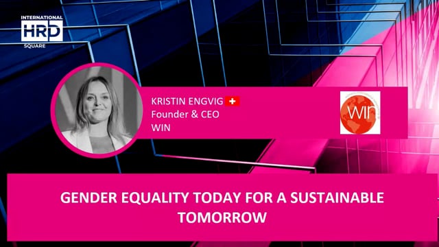 Gender Equality Today For A Sustainable Tomorrow