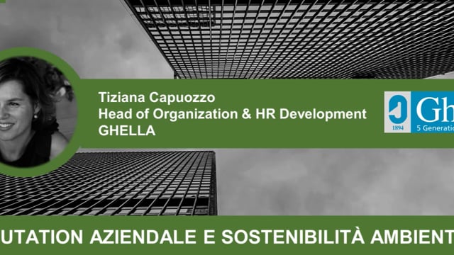 Reputation aziendale e sostenibilità ambientale GHELLA