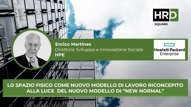 Lo spazio fisico come nuovo modello di lavoro HPE