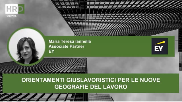 Orientamenti giuslavoristici per le nuove geografie del lavo ...