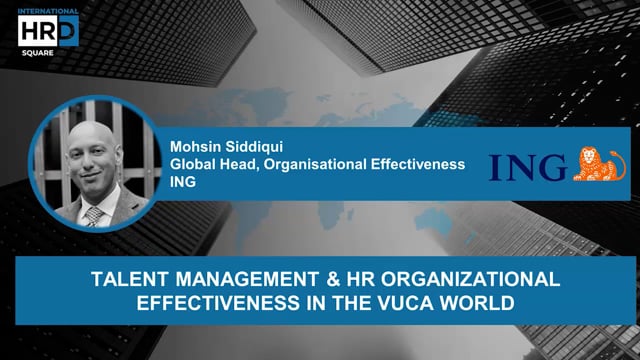 Talent Management & HR Organizational Effectiveness in the V ...