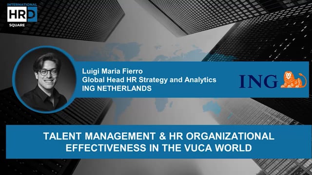 Talent Management & HR Organizational Effectiveness in the V ...