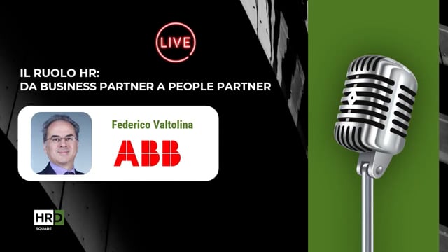 Il ruolo HR, da business partner a people partner ABB