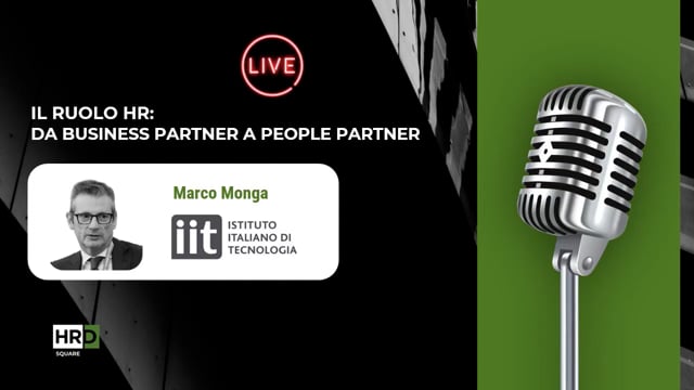 Il ruolo HR, da business partner a people partner IIT