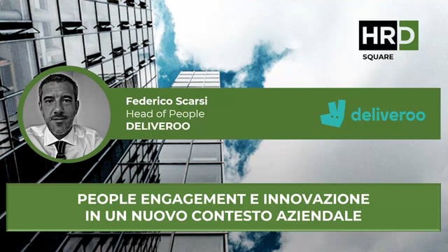 People engagement e innovazione in un nuovo contesto azienda ...