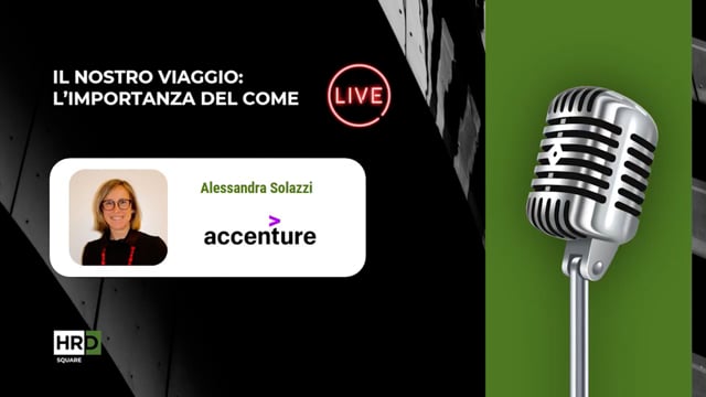 Il nostro viaggio – l’importanza del come ACCENTURE