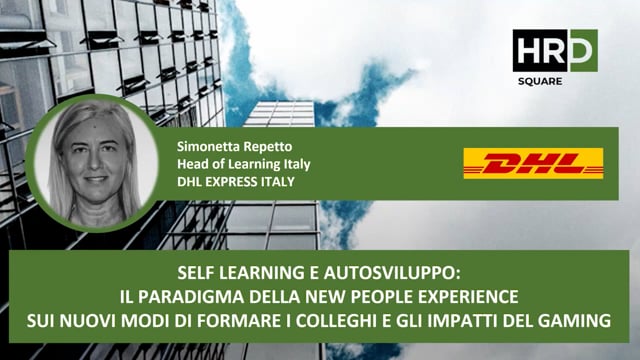 Self learning e autosviluppo, new people experience and gami ...