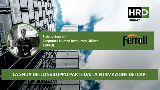 La sfida dello sviluppo parte dalla formazione dei capi FERR ...
