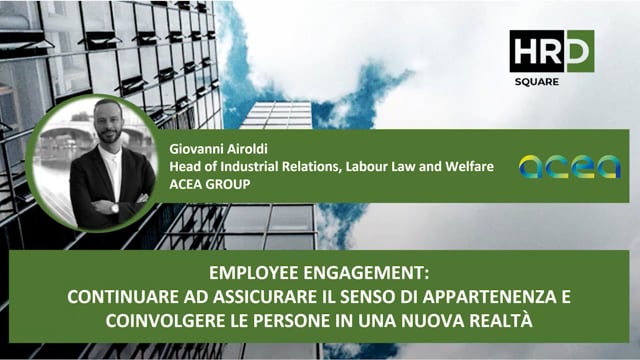 Employee engagement ACEA GROUP
