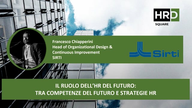 Il ruolo dell’HR del futuro – tra competenze future e st ...