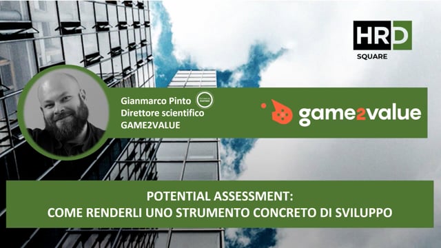Potential assessment - come renderli uno strumento concreto  ...