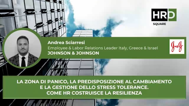 Come HR costruisce la resilienza JOHNSON & JOHNSON