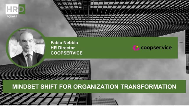 Mindset shift for organization transformation COOPSERVICE