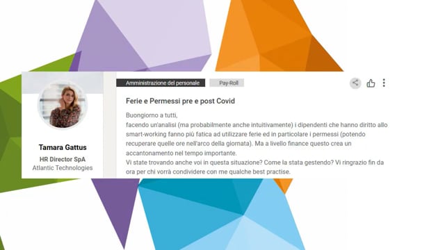 Ferie e permessi pre e post Covid VODAFONE