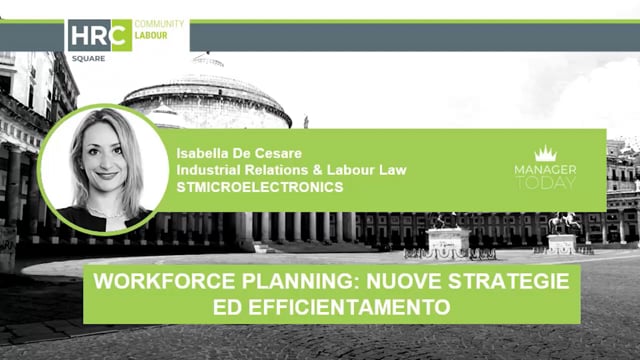 Workforce planning, nuove strategie ed efficientamento STMIC ...
