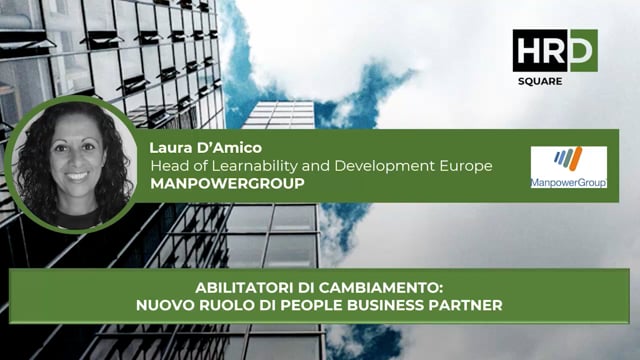 Nuovo ruolo di people business partner MANPOWERGROUP