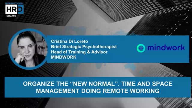 Organize the new normal time and space management doing remo ...