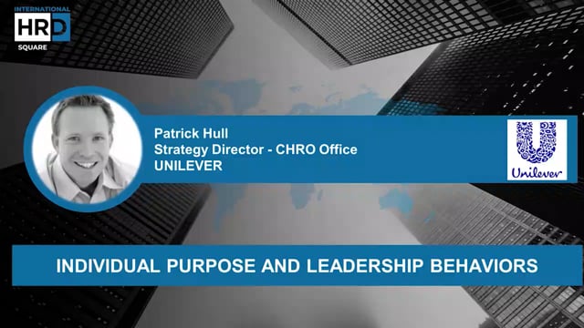 Individual purpose and leadership behaviors UNILEVER