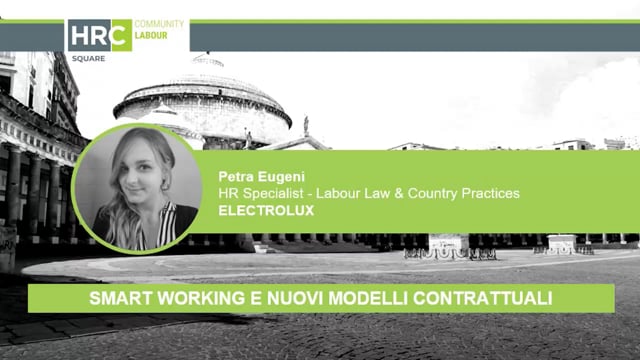 Smart Working e nuovi modelli contrattuali ELECTROLUX