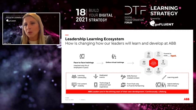 Build your digital strategy, focus on learning strategy ABB