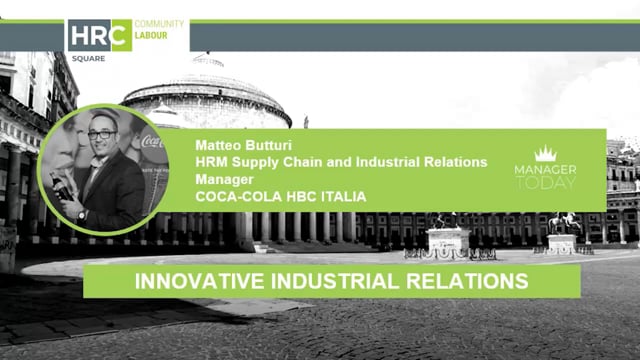 Innovative industrial relations COCA COLA HBC ITALIA