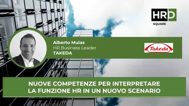 uove competenze, la funzione HR in un nuovo scenario TAKEDA