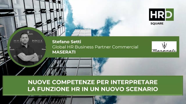Nuove competenze, la funzione HR in un nuovo scenario MASERA ...