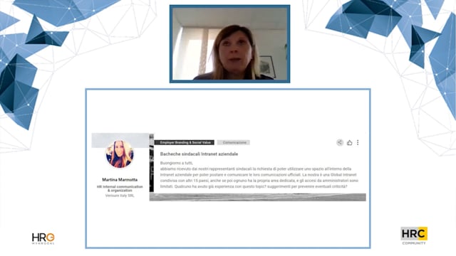 Bacheche sindacali Intranet aziendale VIACQUA