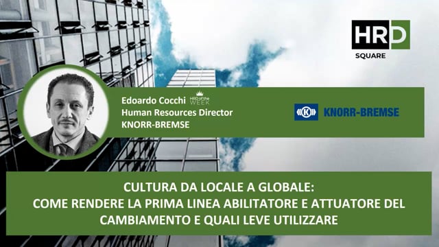 Cultura da locale a globale KNORR BREMSE