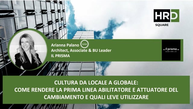 Cultura da locale a globale IL PRISMA