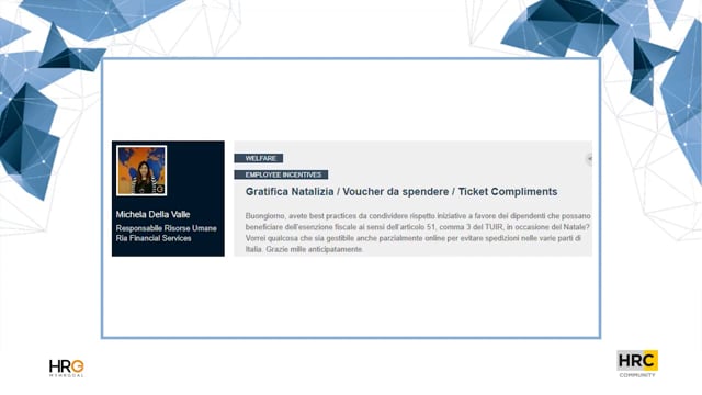 Gratifica Natalizia Voucher da spendere Ticket Compliments H ...