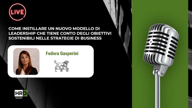 Nuovi modelli di leadership e obiettivi sostenibili LEO PHAR ...